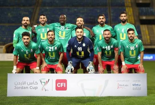 Filming the commercial for the 2025 Al-Wehdat Club jersey.